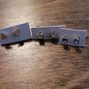 Ee 3 Minimalist Sets Of Earrings
